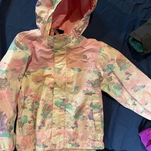 North face rain jacket 2T